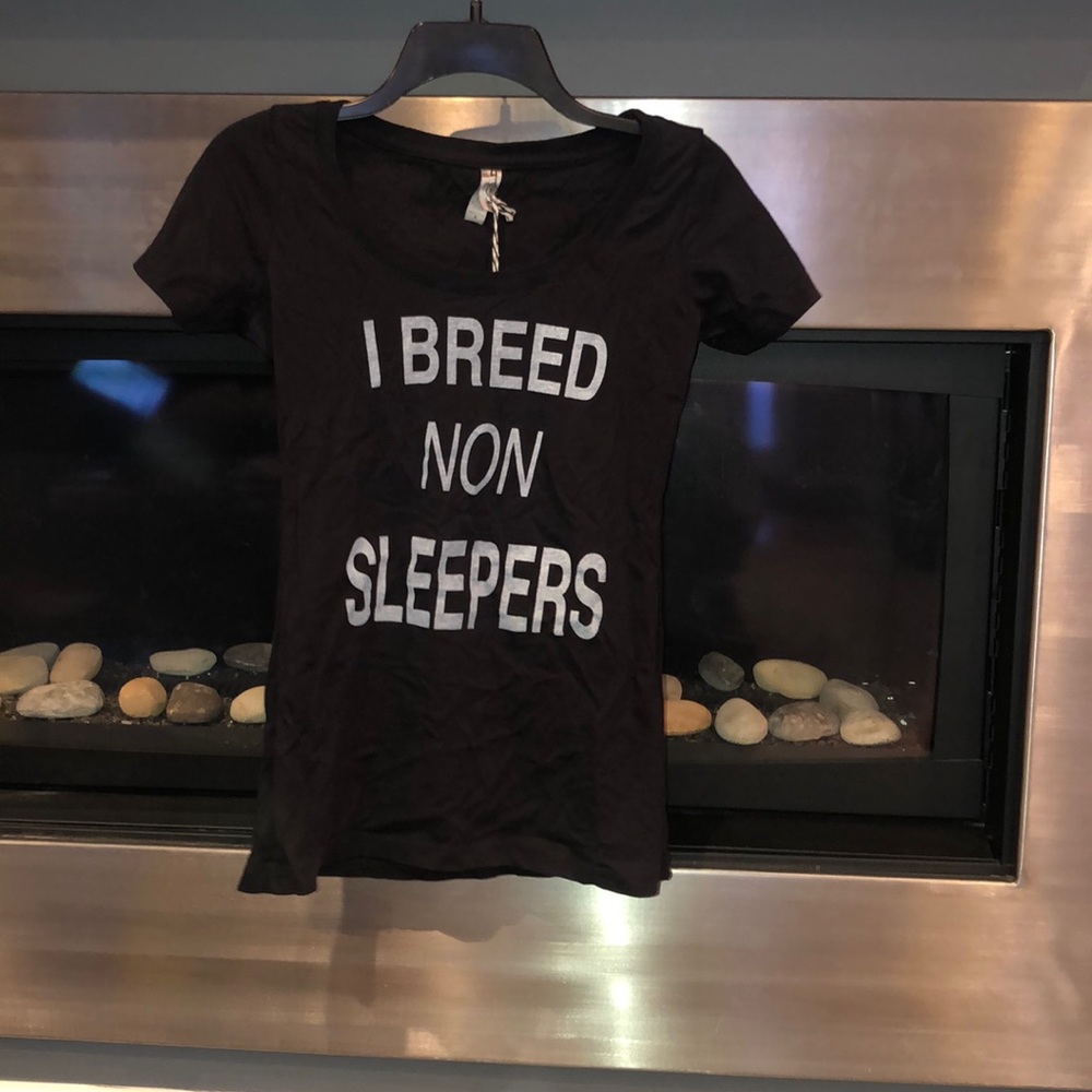 NWT Raising Tiny Humans is Exhausting tee
